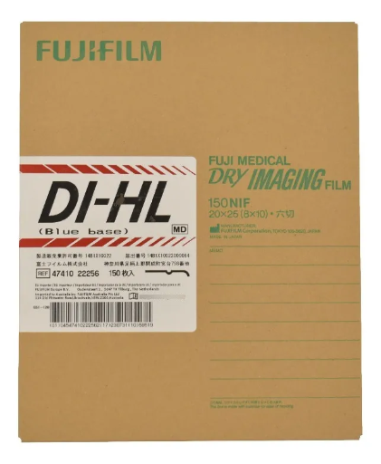 [DI HL 10X12] Fujifilm Placa de 10" x 12" Laser DI HL Caja 100 H.